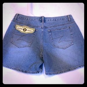 Size 10 Petite Zena Denim Blue Jean Shorts